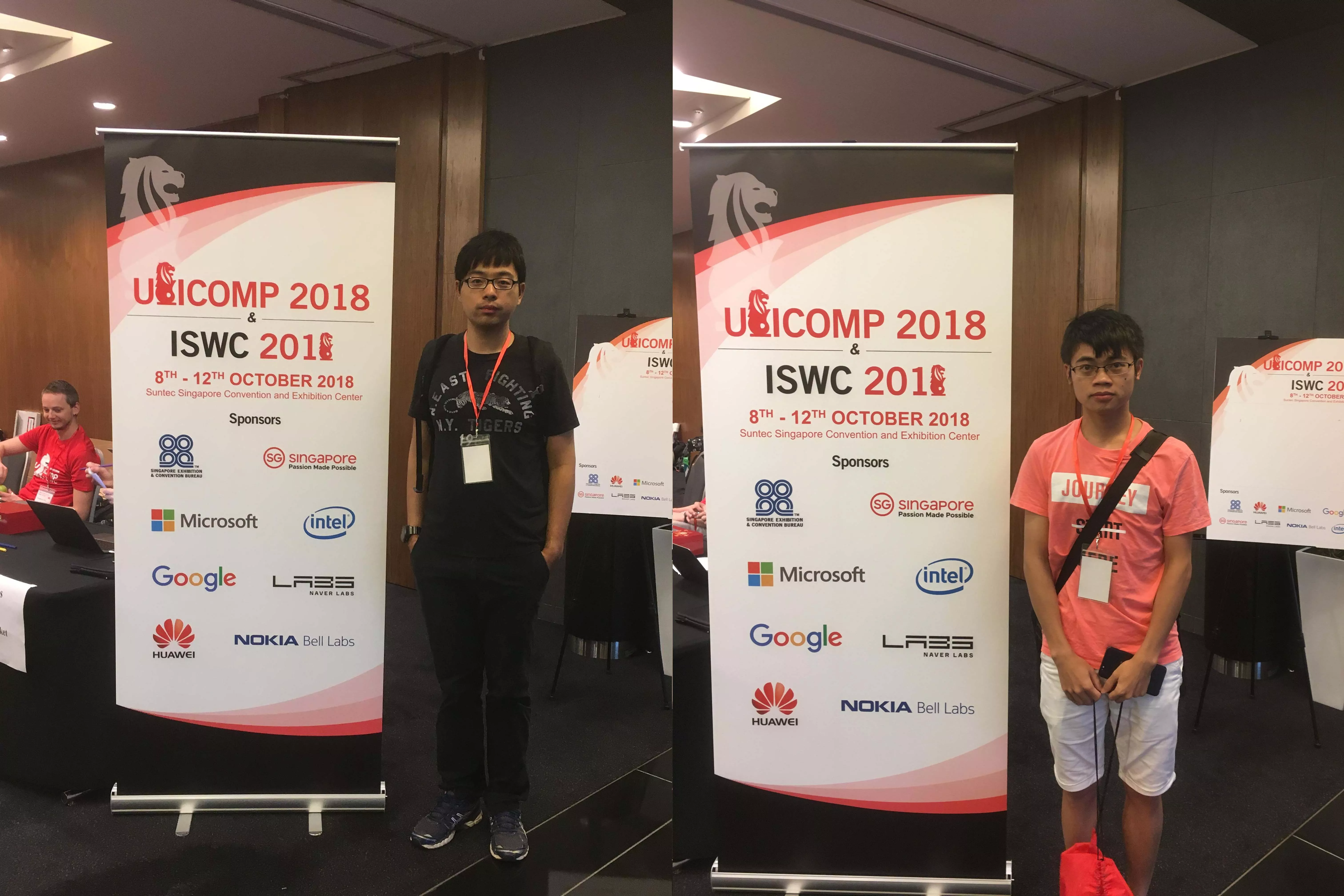 Attend ubicomp'18@Singapore